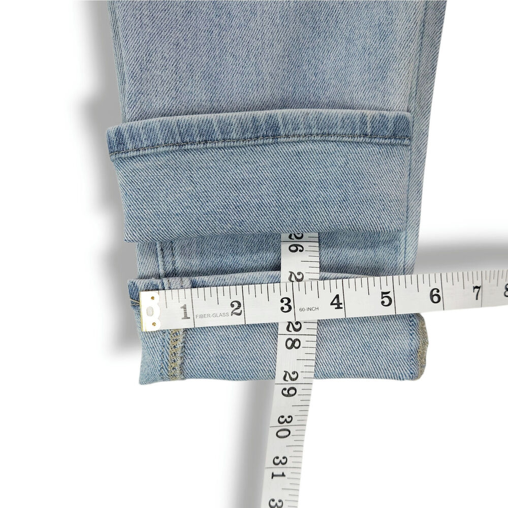 Judy Blue Jogger Jeans Drawstring Waist Utility Patch Pockets Light‎ Wash 9/29 - Picture 10 of 11